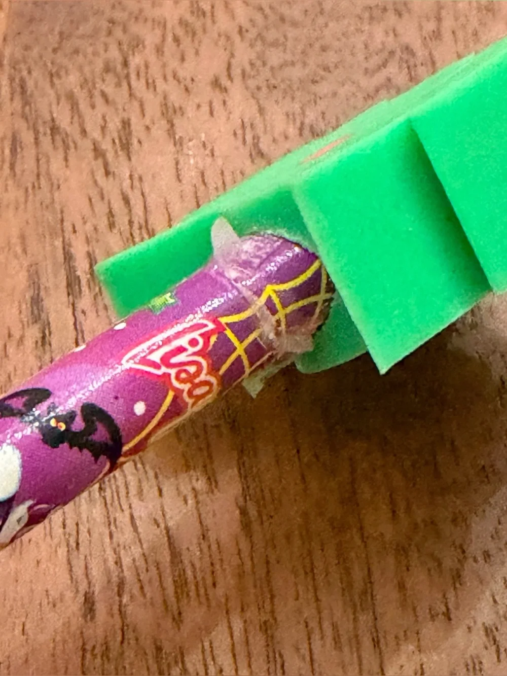 Vintage Lisa Frank Halloween Pencils Lot 7 Giant Eraser Toppers Rare 90s School